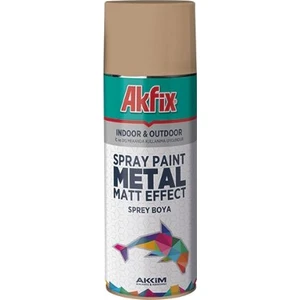 Sprey Boya 400 ml Metal Mat Bronze Efekt Tekli