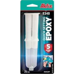 E340 Şırınga Epoksi Yapıştırıcı Hızlı 25 ml Tekli