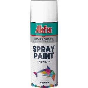 Sprey Boya 400 ml Parlak Beyaz Tekli