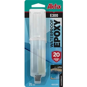 E300 Şırınga Epoksi Yapıştırıcı Suya Dayanıklı 25 ml Tekli