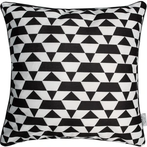 Dekoratif Yastık Kırlent Kılıfı Çift Taraflı Retro KR07 Siyah