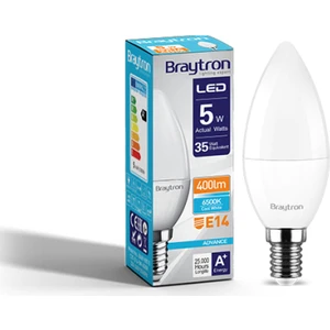 Led Ampül E14 5W 6500K 400LM (MUM AMPÜL) BA09-00513