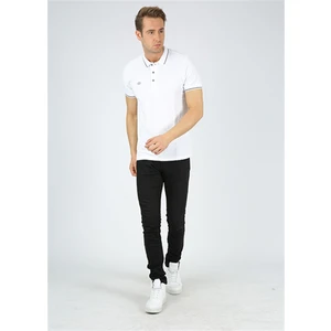 Dafron Sport Erkek Polo Çizgili Yaka Tişört