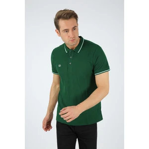 Dafron Sport Erkek Polo Çizgili Yaka Tişört