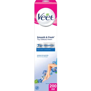 Tüy Dökücü Krem Bacak & Vücut Bölgesi Hassas Ciltler 200 ml Süper Fırsat