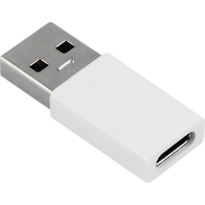 TC30 Type-C 3.1 To USB 3.0 Çevirici Dönüştürücü Mini Otg Adaptör Beyaz