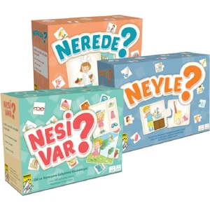 Nesi Var? Nerede? Neyle? 3’lü Set - Mukadder Düzyol