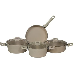 Orkide 7 Parça Granit Tencere Set
