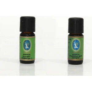 Nu-Ka Defne Essencia Nuka Organik Biberiye ve Okaliptus Yağı 10 ml  (2li Paket)