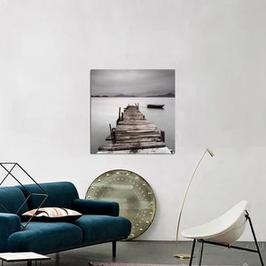 Ahşap İskele Fotoğraf Kanvas Tablo