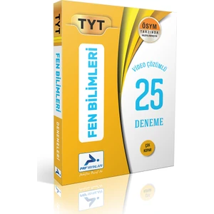Paraf Yayınları TYT Fen Bilimleri Video Çözümlü 25 Deneme