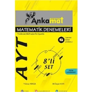 Ankamat Yayınları Ayt Matematik 8'li Denemeleri