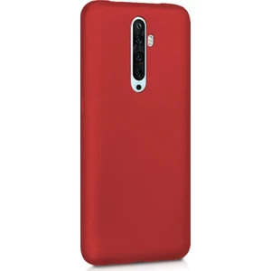 Matte Silicone Oppo Reno 2Z Kılıf Kırmızı