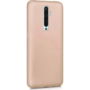 Matte Silicone Oppo Reno 2Z Kılıf Gold