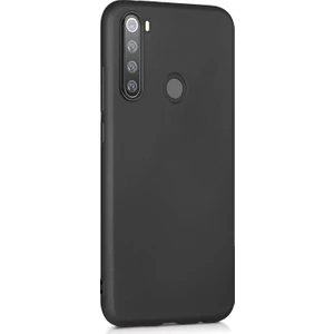 Matte Silicone Xiaomi Redmi Note 8T Kılıf Siyah