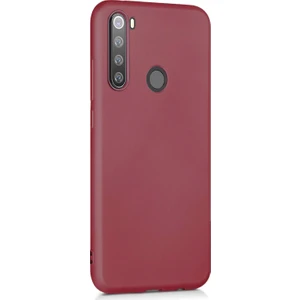 Matte Silicone Xiaomi Redmi Note 8T Kılıf Mor