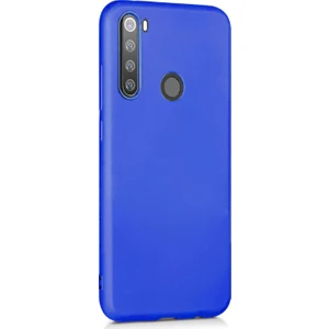 Matte Silicone Xiaomi Redmi Note 8T Kılıf Mavi