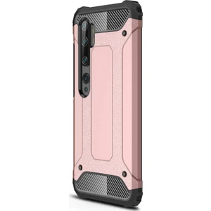 Xiaomi Mi Note 10 Kılıf Rugged Armor Rose Gold