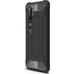 Xiaomi Mi Note 10 Pro Kılıf Rugged Armor Siyah