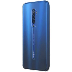 Oppo Reno 2 Kılıf Transparent Soft Beyaz