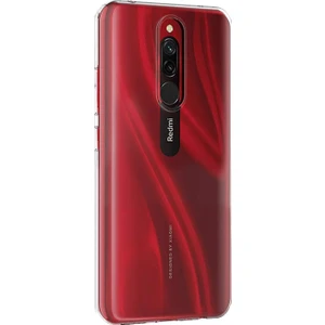 Xiaomi Redmi 8 Kılıf Transparent Soft Beyaz