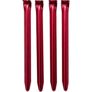 Alpınıst Alüminyum 6061 Çadır Kazığı 18Cm Kırmızı