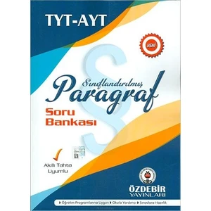 Özdebir Yayınları TYT-AYT Paragraf Soru Bankası