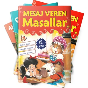 Mesaj Veren Masallar (12 Kitap)