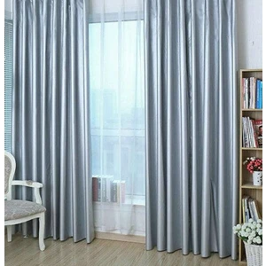 Caserta Home Pilesiz Blackout Karartma Güneşlik Perde V1 Gümüş 100 x 150 cm