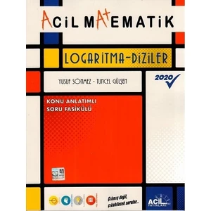 Acil Yayınları TYT Matematik Logaritma Diziler - Tuncel Gülşen