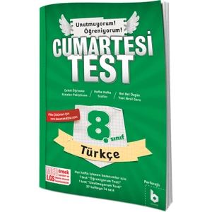 Basamak Yayınları 8. Sınıf LGS Türkçe Cumartesi Test