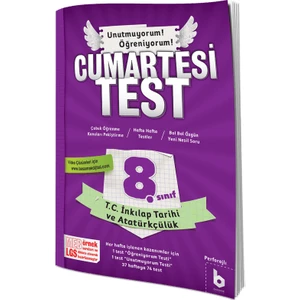 Basamak Yayınları 8. Sınıf LGS T.C. Inkılap Tarihi ve Atatürkçülük Cumartesi Test