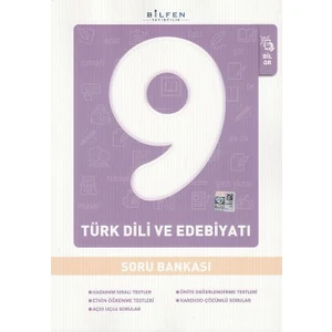 Bilfen Yayınları 9. Sınıf Türk Dili ve Edebiyatı Soru Bankası