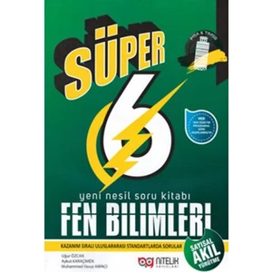 Nitelik Yayınları 6. Sınıf Fen Bilimleri Süper Yeni Nesil Soru Bankası