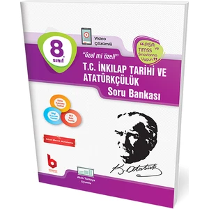 Basamak Yayınları LGS 8.sınıf T.c.inkılap Tarihi ve Atatürkçülük Soru Bankası Video Çözümlü