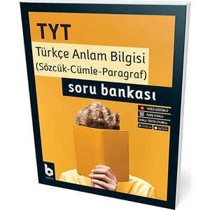 Basamak Yayınları TYT Türkçe Anlam Bilgisi Soru Bankası Video Çözümlü