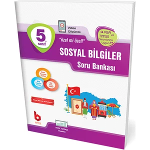 Basamak Yayınları 5. Sınıf Sosyal Bilgiler Soru Bankası Video Çözümlü