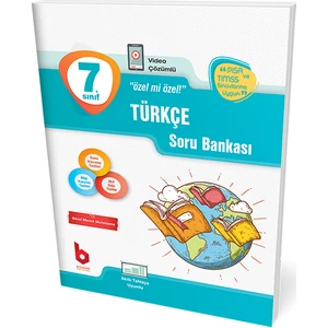 Basamak Yayınları 7.sınıf Türkçe Soru Bankası Video Çözümlü