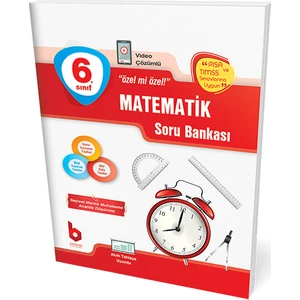 Basamak Yayınları 6.sınıf Matematik Soru Bankası Video Çözümlü
