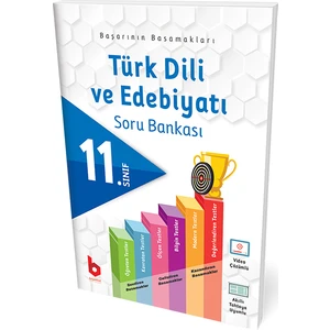 Basamak Yayınları 11.sınıf Türk Dili ve Edebiyatı Soru Bankası Video Çözümlü