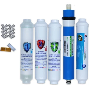 Aqua Clean Su Arıtma Cihazı 5’li Set Bms ve Tezgah Üstü Cihazlara Uyumludur