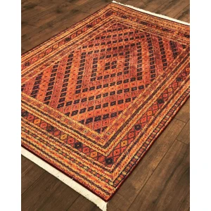 Model Halı Halımax Dara Kaymaz Tabanlı Pamuk Kilim 130