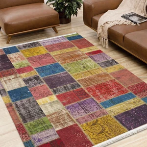 Model Halı Halımax Dara Kaymaz Tabanlı Pamuk Kilim 103