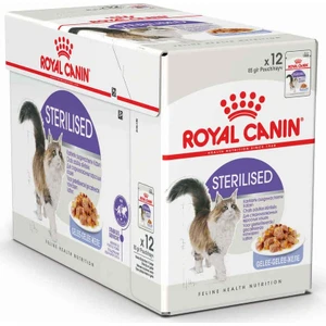 Royal Canin Adult Yetişkin Sterilised Kısırlaştırılmış Kedi Yaş Maması Pounch 12 Adet