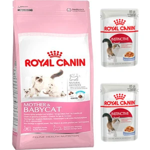 Royal Canin Mother & Baby Kitten Yavru Kedi Maması 2 kg + Royal Canin Yetişkin Yaş Maması 2 Adet