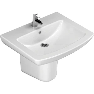 Plaza Yarım Ayak Lavabo 48,5 x 60 cm