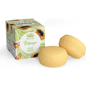 Papaya Macaron Katı Sabun - 100 gr