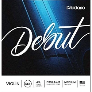 D'addario D310 Debut Takım 4/4 Keman Teli  (Medium)