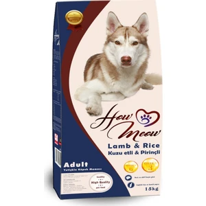 How Meow Premium Yetişkin Köpek Kuzu Eti 15 kg