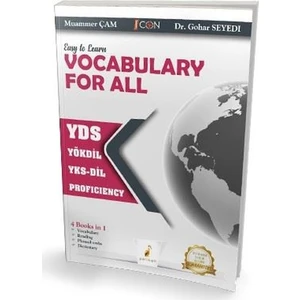 Pelikan Yayınları Easy To Learn Vocabulary For All YDS  YÖKDİL  YKS-Dil Proficiency